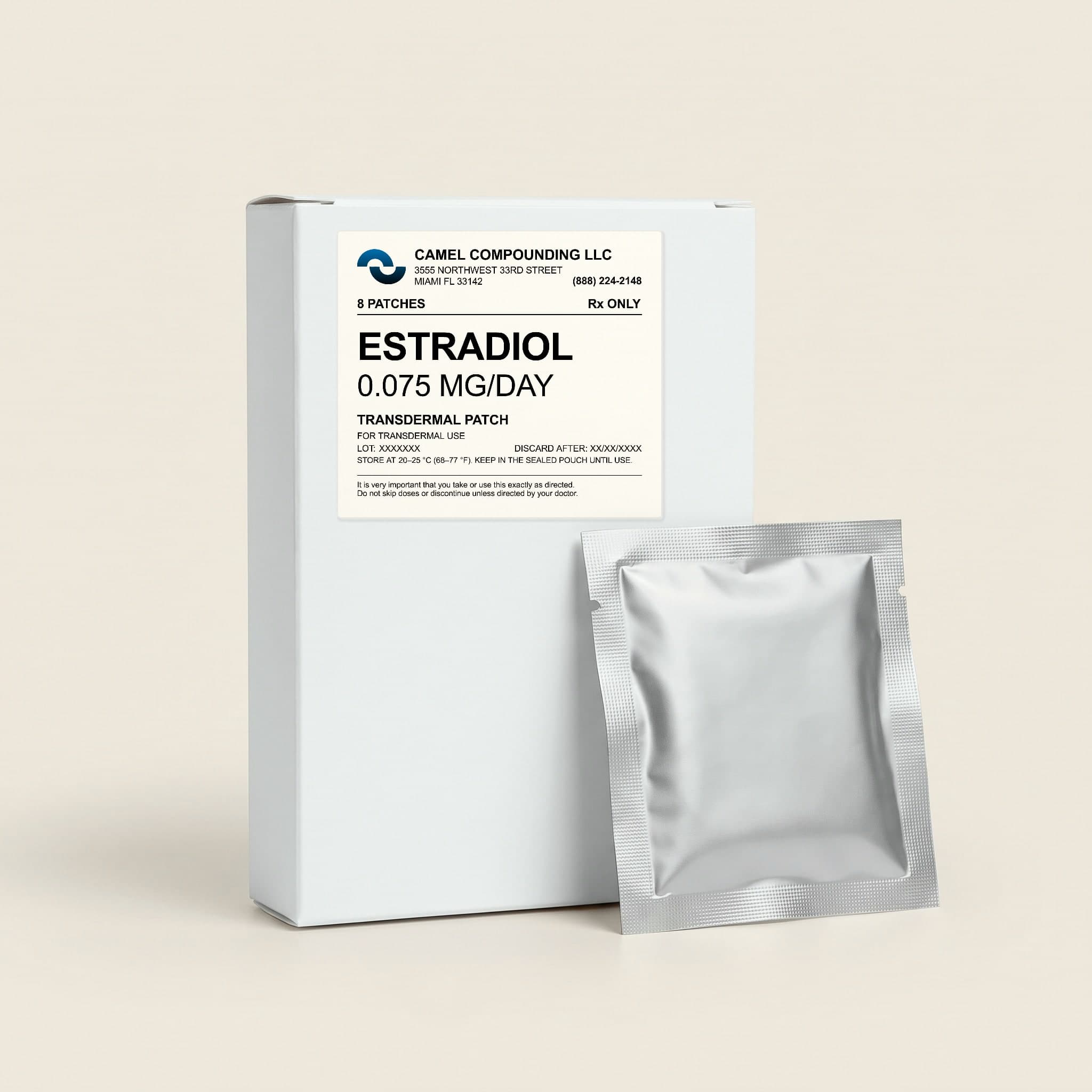 Estradiol Patch, 0.075 mg/day